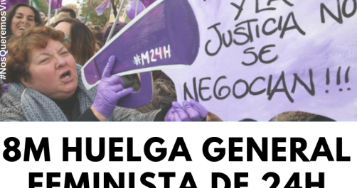 FEMINISMO | 8 de marzo de 2019 · Huelga General 24 horas
