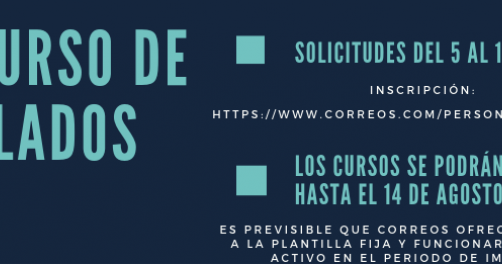 Concurso de traslados 2019 | Petición de destinos del 5 al 12 de junio