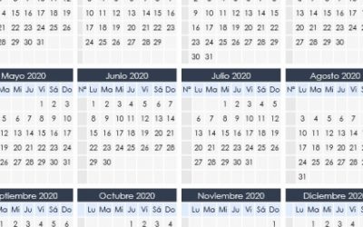 Correos publica el Calendario Laboral 2020, ¡en junio!