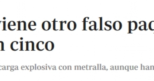 La seguridad laboral y los explosivos en Correos