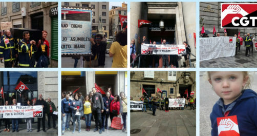 SEMANA DE ACCIONES CONTRA LA PRECARIEDAD | Cronología de acciones contra los contratos low cost en Correos