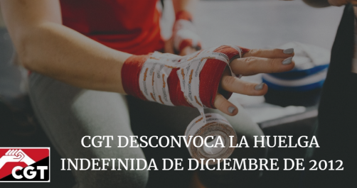 #InfoCGTCorreos | CGT DESCONVOCA LA HUELGA INDEFINIDA.