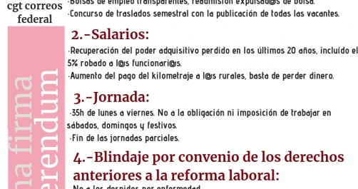 IV Convenio Colectivo | 6 PROPUESTAS PARA UN CONVENIO DIGNO