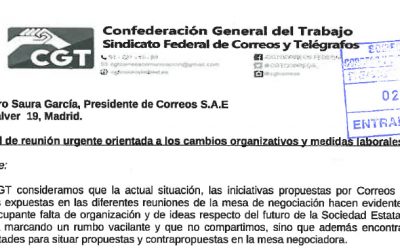 CGT SOLICITA UNA REUNIÓN URGENTE CON PEDRO SAURA ANTE LA GRAVE SITUACIÓN DE LA PLANTILLA
